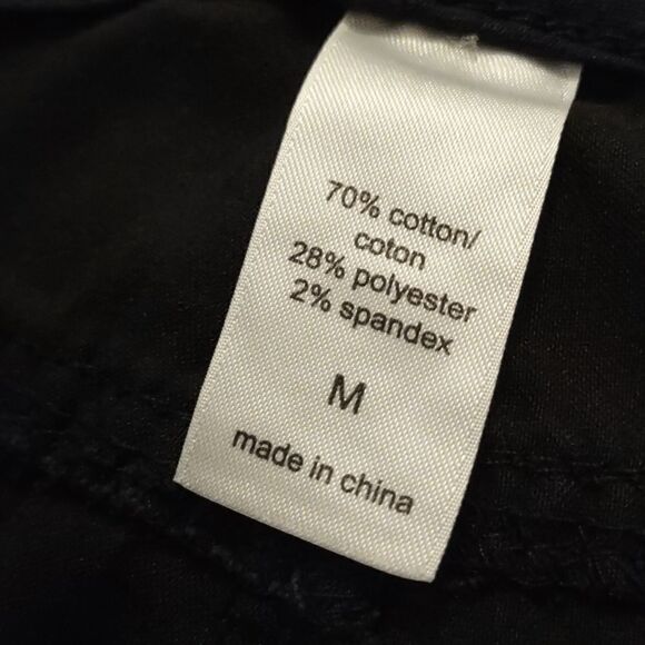 New Maurice's Junior's size M Animal print‎ black denim stretch jegging legging - Picture 8 of 8